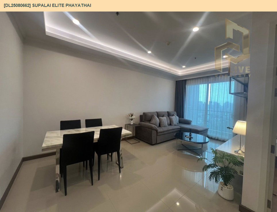 รูป DL25080662 ให้เช่าคอนโด ศุภาลัย เอลีท พญาไท (Supalai Elite Phayathai) ใกล้ BTS พญาไท พร้อมเข้าอยู่ โทรด่วน 0638692663 LineID @655ebbvc - รูปที่ 10/13