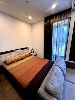 Condos for sale : Ashton Chula Silom【𝐒𝐄𝐋𝐋 & 𝐑𝐄𝐍𝐓】🔥Premium design with a cool, dark tone, unique style, fully built-in, easy to use🔥  Contact Line ID: @hacondo