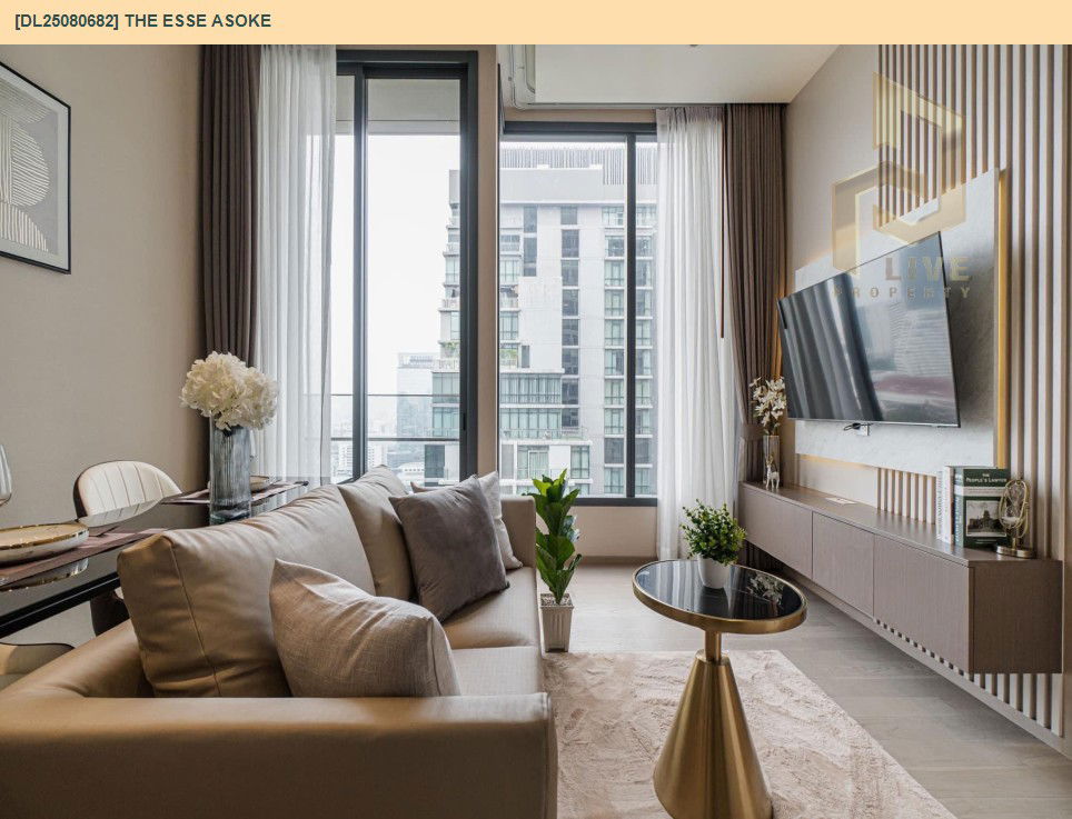 picture DL25080682 Condo for rent, The ESSE Asoke near BTS Asok, ready to move in, call urgently 0656133286 LineID @655ebbvc - 4/15