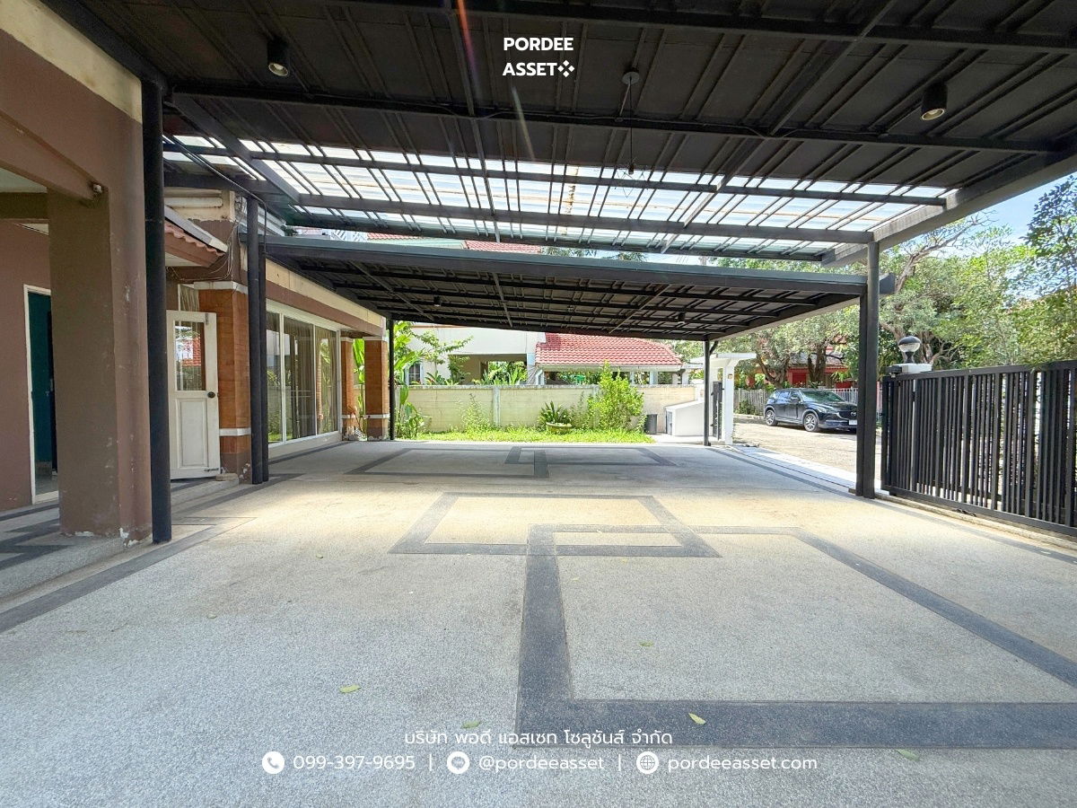 รูป ขาย!! บ้านเดี่ยว มณีรินทร์ เลค & พาร์ค ราชพฤกษ์-ติวานนท์ (หลังริม ขนาด 112 ตร.ว.) หน้าบ้านไม่ชนหลังอื่น ถ.345 เมืองปทุมธานี  - รูปที่ 23/29