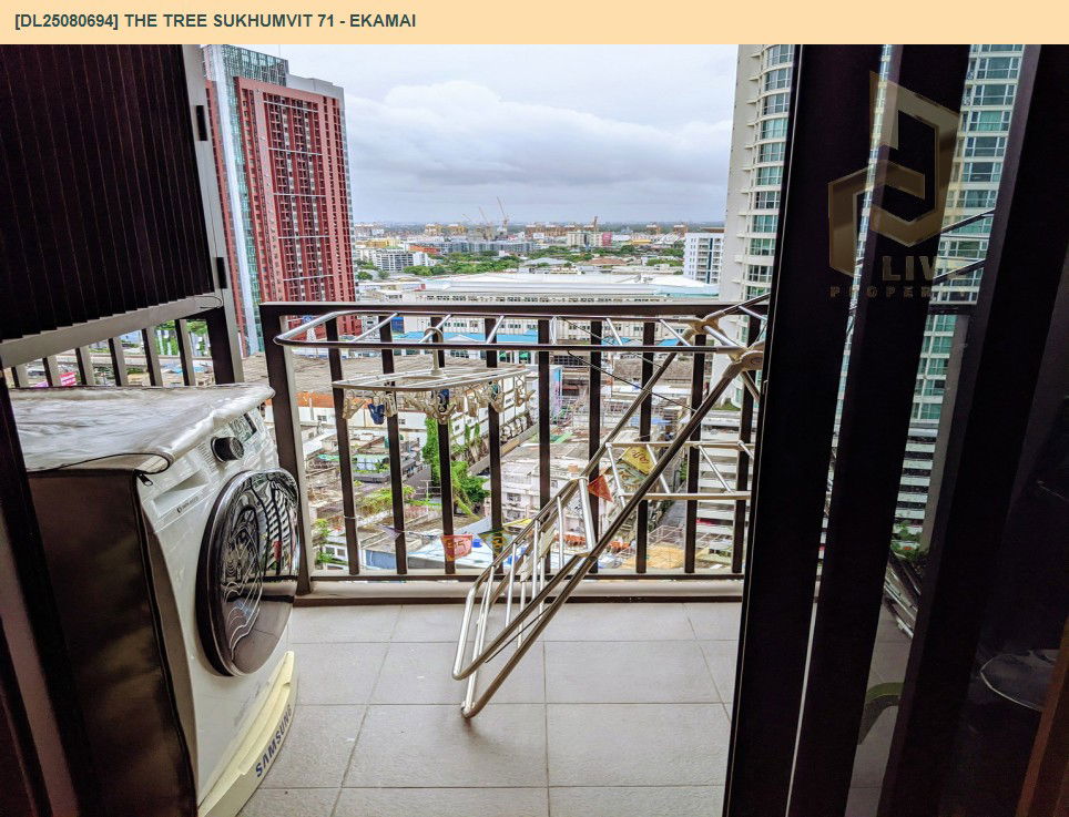 รูป DL25080694 ให้เช่าคอนโด เดอะ ทรี สุขุมวิท 71 - เอกมัย (The Tree Sukhumvit 71 - Ekamai) ใกล้ สายสีส้ม พร้อมเข้าอยู่ โทรด่วน 0638692663 LineID @655ebbvc - รูปที่ 11/13