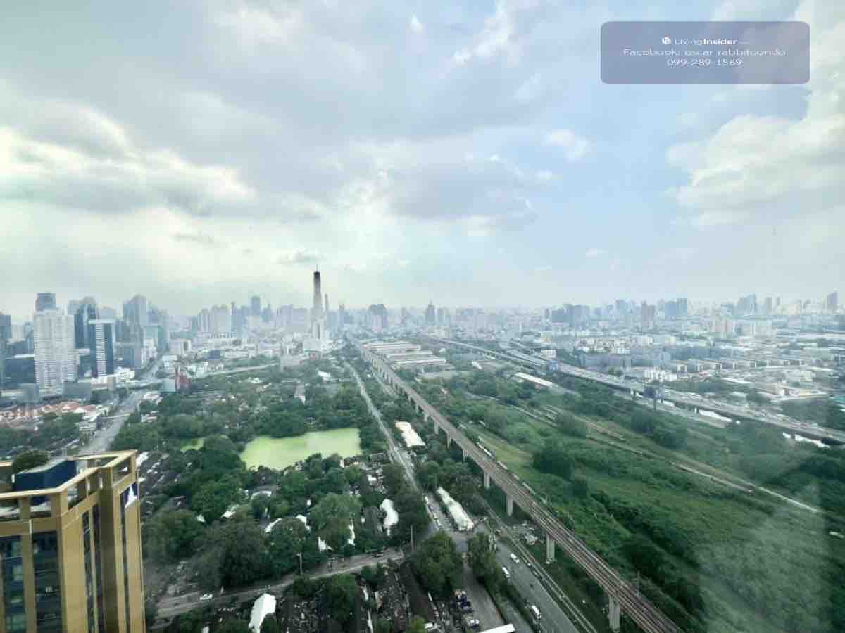 รูป ✅วิวตึกใบหยก🏙️circle living prototype 📌ใกล้ MRT เพชรบุรี📲ติดต่อโทร/ไลน์ 099-289-1569 - รูปที่ 3/14