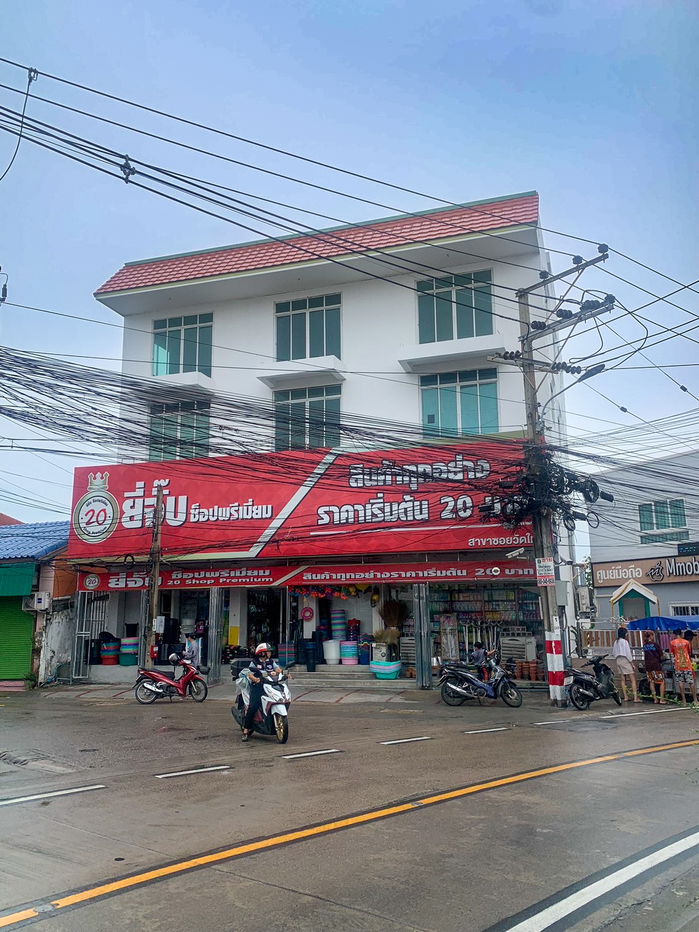 รูป ให้เช่า อาคารพาณิชย์ ตึกเดี่ยว 3 คูหา 3 ชั้น  - รูปที่ 1/1