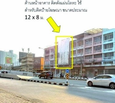 picture showroom sales office MRT Ministry of Public Health 350 m. Yaek Tiwanon.800m. For rent 2 commercial - 2/8