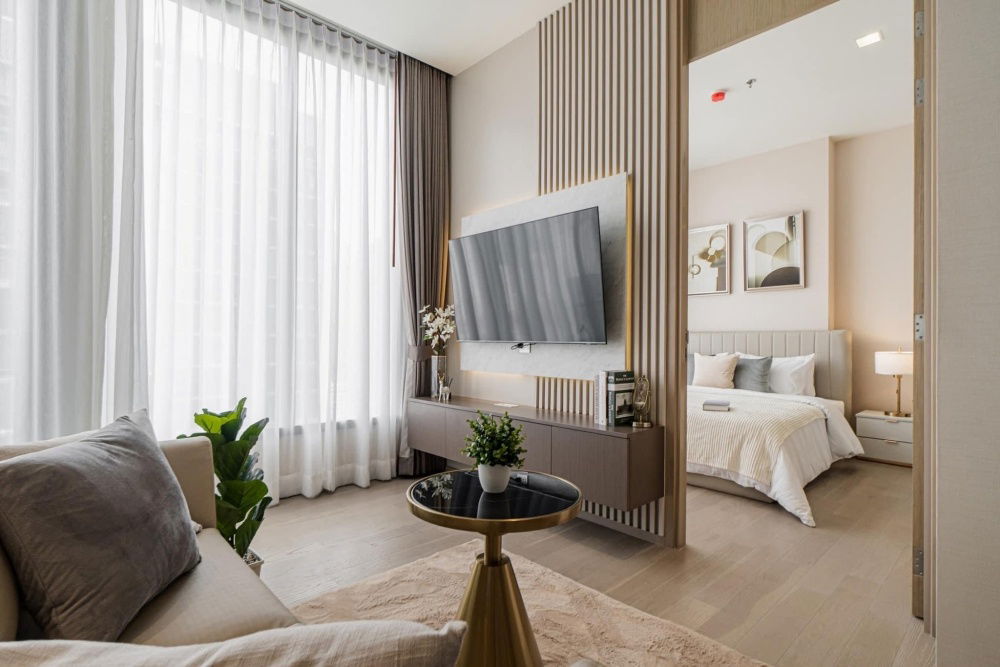 รูป TA7722📲LineOA @556ryccg💎45 ตรม 1 ห้องนอน ชั้น 21 The ESSE Asoke | ดิ เอส อโศก สุขุมวิท 21 เฟอร์นิเจอร์ครบ ใกล้ตึกแกรมมี่, มศว. - รูปที่ 3/13