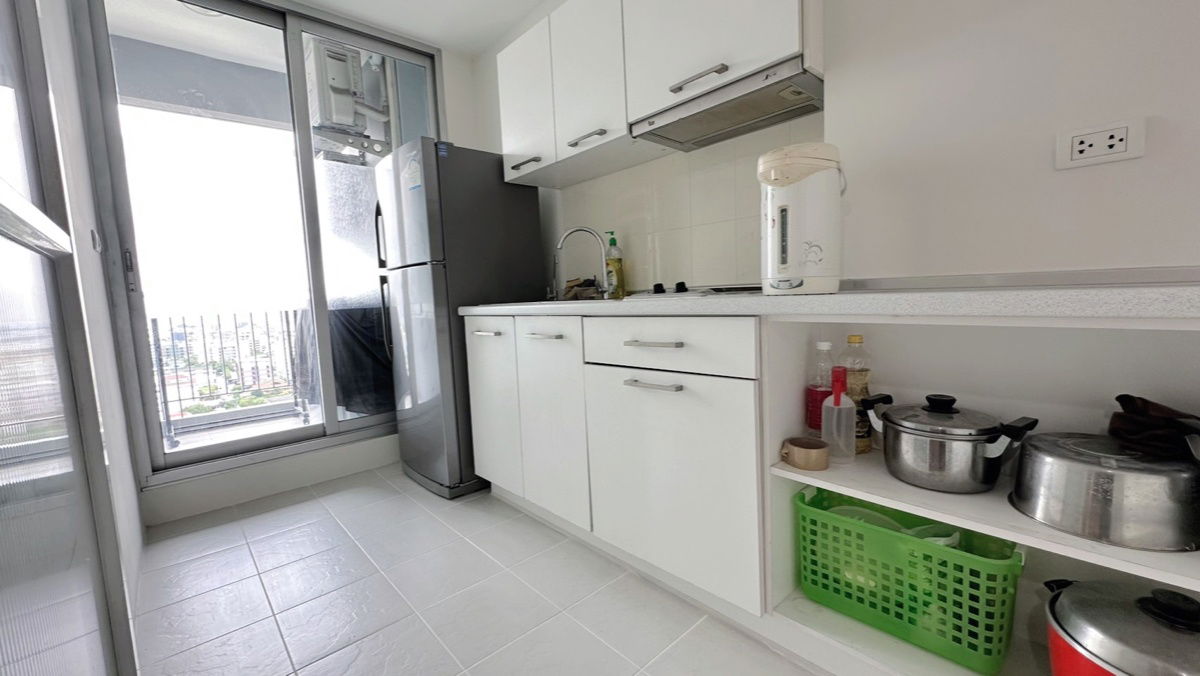 รูป ห้องรีโนเวทใหม่ พร้อมให้เช่า " Life @ รัชดา-สุทธิสาร "  1 ห้องนอน 41 ตร.ม. ใกล้ MRT-สุทธิสาร [251111] - รูปที่ 10/15