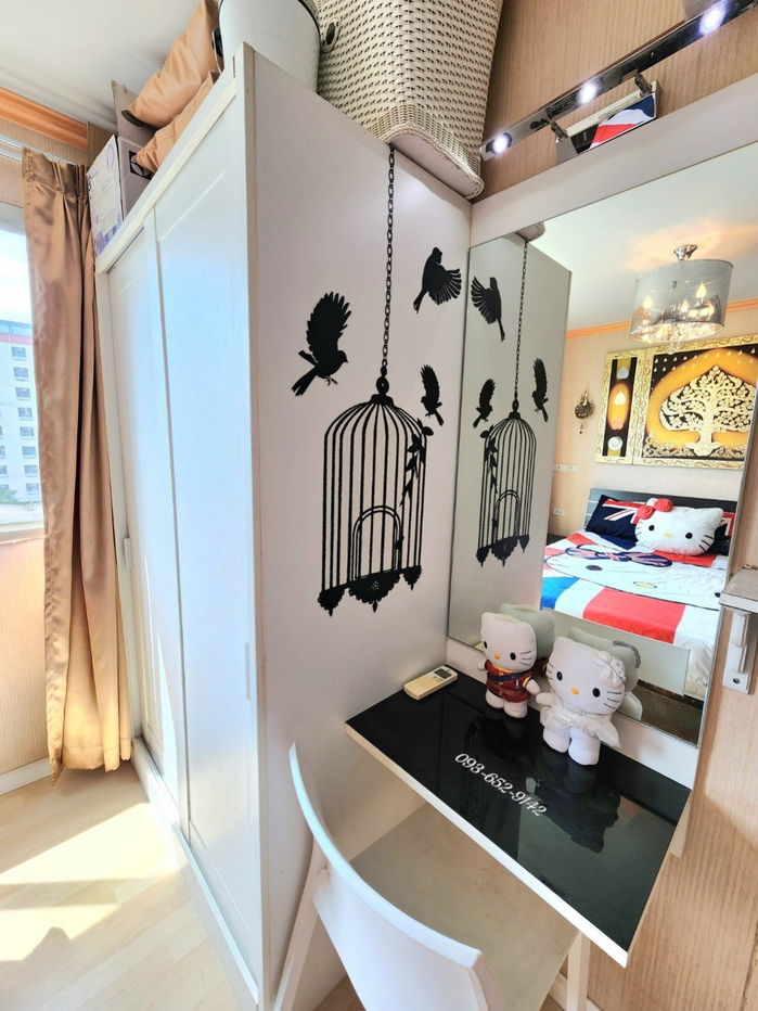 รูป 🍒🍒🍒ให้เช่าคอนโด D Condo จรัญ-บางขุนนนท์ (( 33 ตรม / 6999 ต่อเดือน / ติดวอลเปเปอร์ /ห้องสวยมาก / ถูกสุดในโครงการ )) ใกล้ MRT บางขุนนนท์ - รูปที่ 3/14