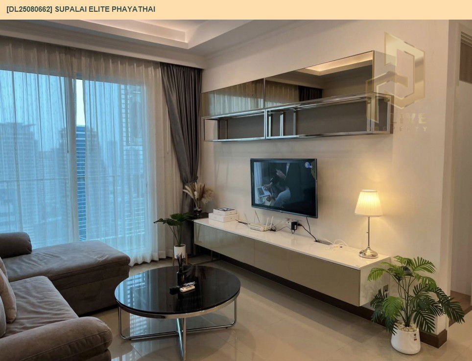 รูป DL25080662 ให้เช่าคอนโด ศุภาลัย เอลีท พญาไท (Supalai Elite Phayathai) ใกล้ BTS พญาไท พร้อมเข้าอยู่ โทรด่วน 0638692663 LineID @655ebbvc - รูปที่ 3/13
