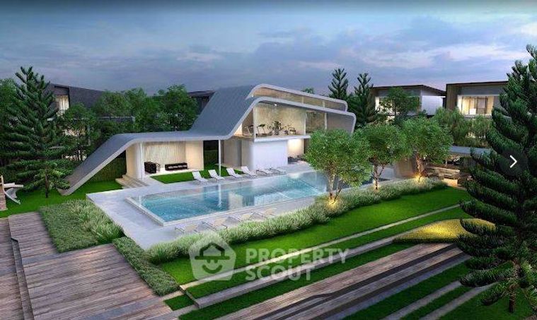 4-bed house for sale, 396 sqm, 76.4 sq wah, Nirvana Beyond Rama 9 - Krungthep Kreetha