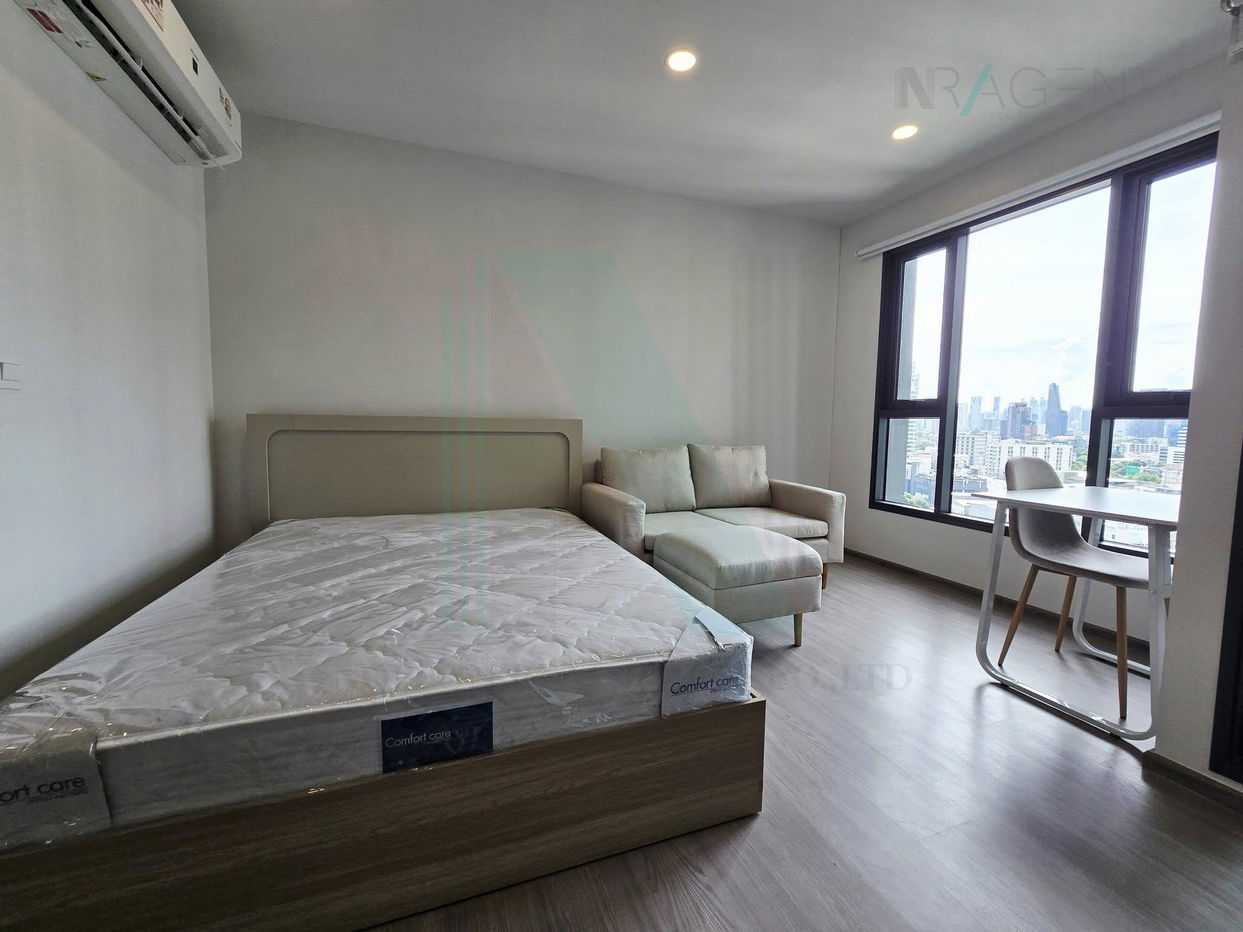 picture 🚩 For Rent Condo ASPIRE SUKHUMVIT-RAMA 4 Building 1, Floor 15,Studio, Room size 28 sqm - 4/8