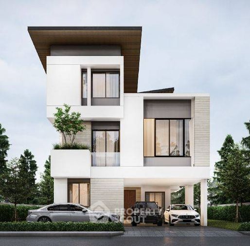 4-bed house for sale, 332 sqm, 59 sq wah, Nirvana Beyond Rama 9 - Krungthep Kreetha