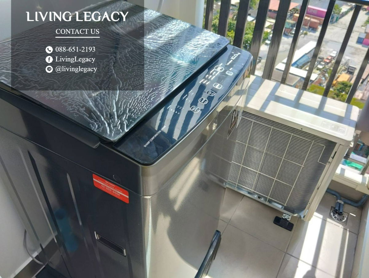 picture T16U5N Condo For Rent Regent Home Bangna 28 Sq.M. Floor 16 Building B line id : @livinglegacy - 5/14
