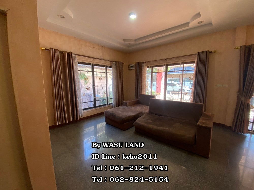 รูป Call : 061-212-1941 บ้านแมกไม้ ทับมา เมืองระยอง ขายด่วนราคาพิเศษ บ้านเดี่ยวชั้นเดียว 60 ตารางวา 3 ห้องนอน 2 ห้องน้ำ ใกล้เซ็นทรัล ระยอง - รูปที่ 6/14