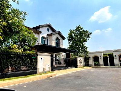 บ้านเดี่ยว บิ๊กซี ฟู๊ดเพลส สุขาภิบาล 5 : #A124562 ✅ 21/8/68  ขายบ้านเดี่ยว Nantawan Ramintra-Paholyothin 50📲📢สอบถาม ld line @condoboy