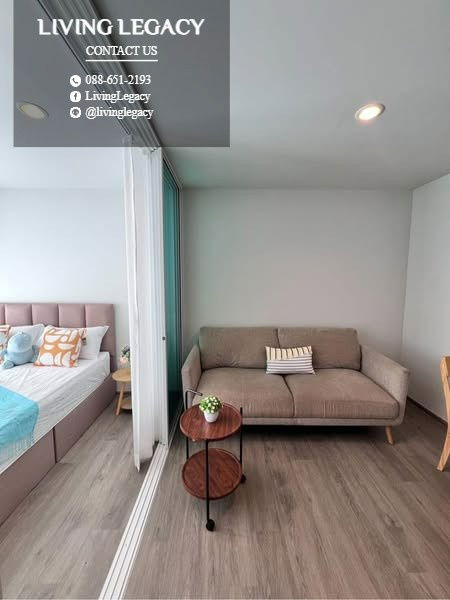 รูป T17UYB ให้เช่าคอนโด Regent Home Bangna 28 ตร.ม. ชั้น 11 ตึก D line id : @livinglegacy - รูปที่ 6/6