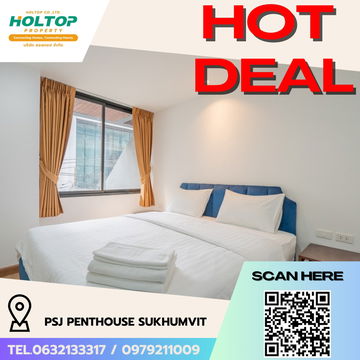 #R5873 🎉 210868 ให้เช่าคอนโด PSJ Penthouse Sukhumvit