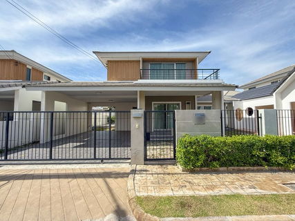 2-storey detached house for sale, Grand Valley Village, move in ready, Nong Mon Bypass, Chonburi