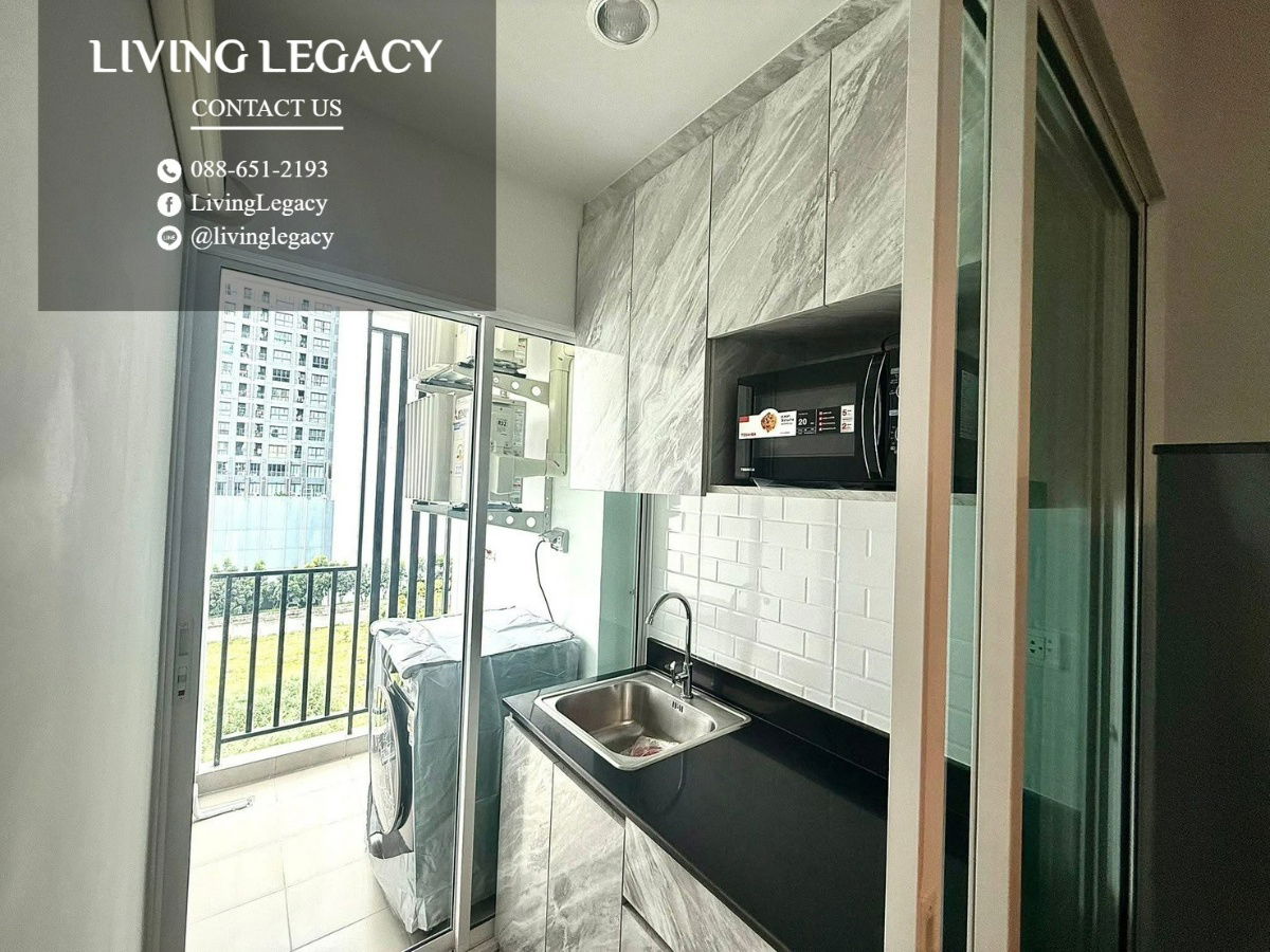 รูป T18PZD ให้เช่าคอนโด Regent Home Bangna 28 ตร.ม. ชั้น 7 ตึก A line id : @livinglegacy - รูปที่ 5/10