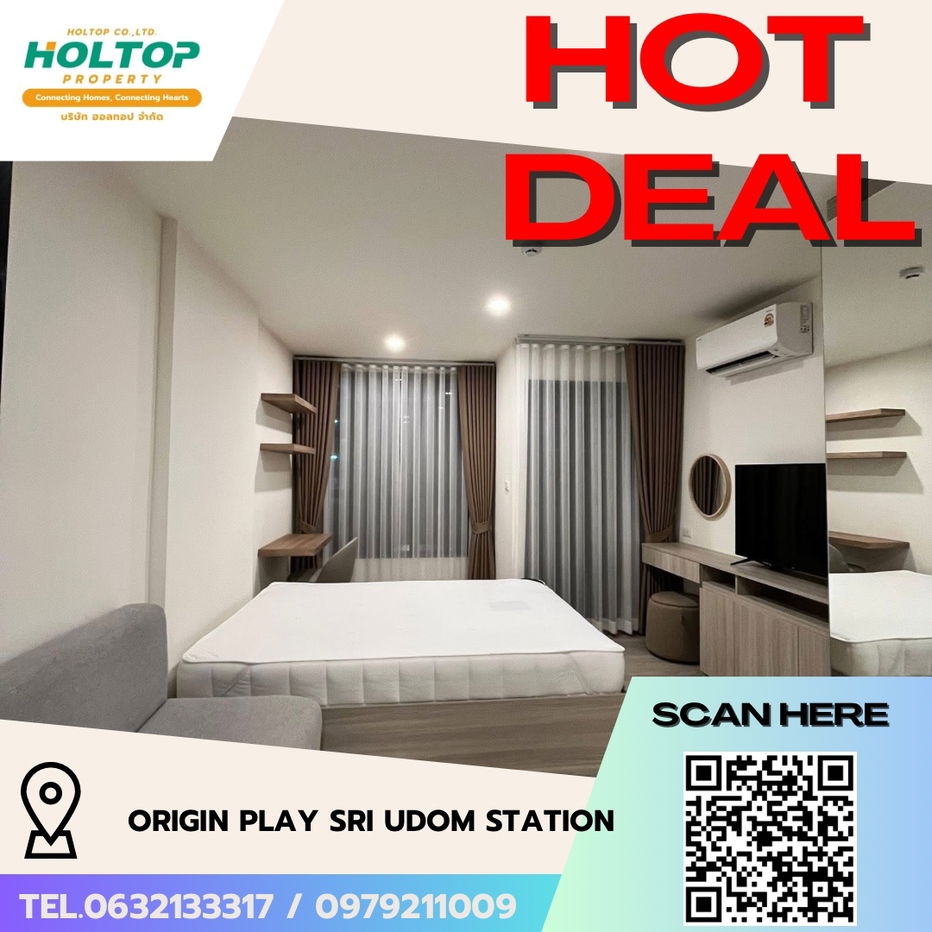picture #R5880 🎉 210868 Condo  for rent Origin Play Sri Udom Station - 1/8
