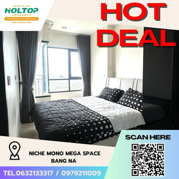 #Z2022💥200868🔥 Condo for rent at Niche MONO Mega Space Bang Na