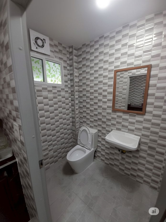picture townhouse, newly renovated, ready to move in! Near the Orange Line, Min Phatthana Station, only 700 m. - 19/20