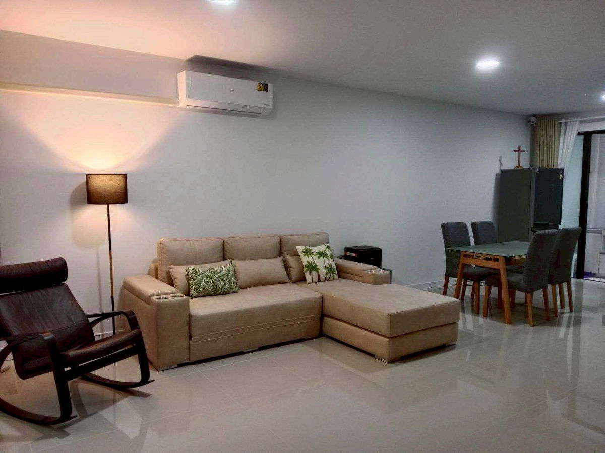 picture Townhouse for rent 🔥 Pruksa Ville 76 Bang Na-Wongwan 🔥 3 bedrooms, 3 bathrooms, fully furnished and equipped with appliances. - 10/15