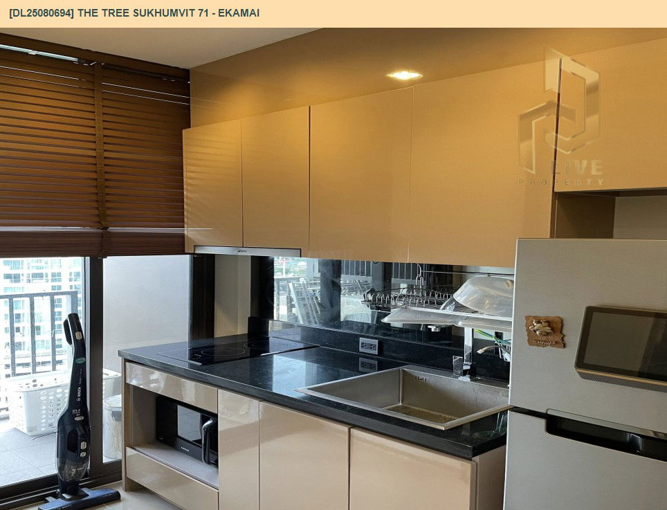รูป DL25080694 ให้เช่าคอนโด เดอะ ทรี สุขุมวิท 71 - เอกมัย (The Tree Sukhumvit 71 - Ekamai) ใกล้ สายสีส้ม พร้อมเข้าอยู่ โทรด่วน 0638692663 LineID @655ebbvc - รูปที่ 8/13