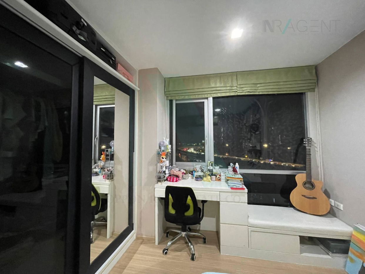 รูป ให้เช่าคอนโด คาซ่า คอนโด รัชดา-ราชพฤกษ์ อาคาร 1 ชั้น 8 2 ห้องนอน ขนาด 54 ตรม ใกล้ รพ.พญาไท 3 - รูปที่ 7/8