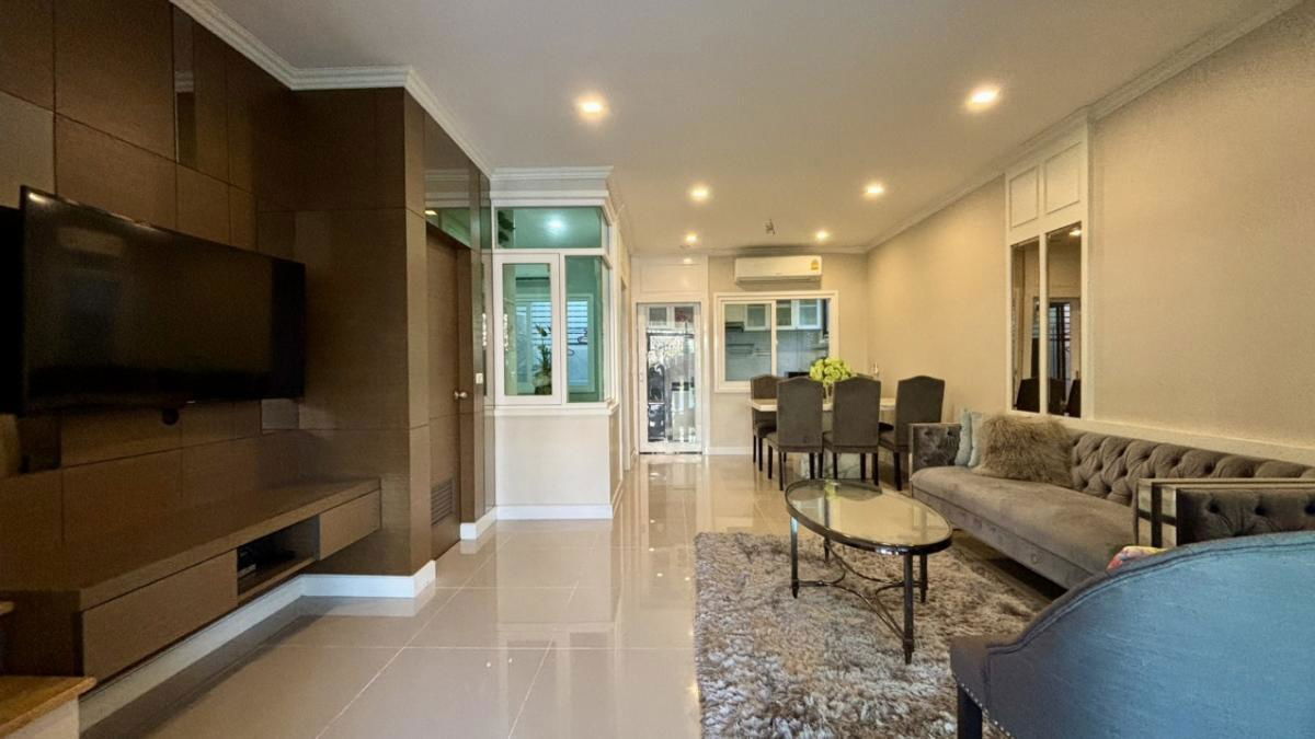 picture Townhouse for rent 📍 Casa City Bangna 📍 4 bedrooms, 3 bathrooms, fully furnished and equipped with appliances - 11/12