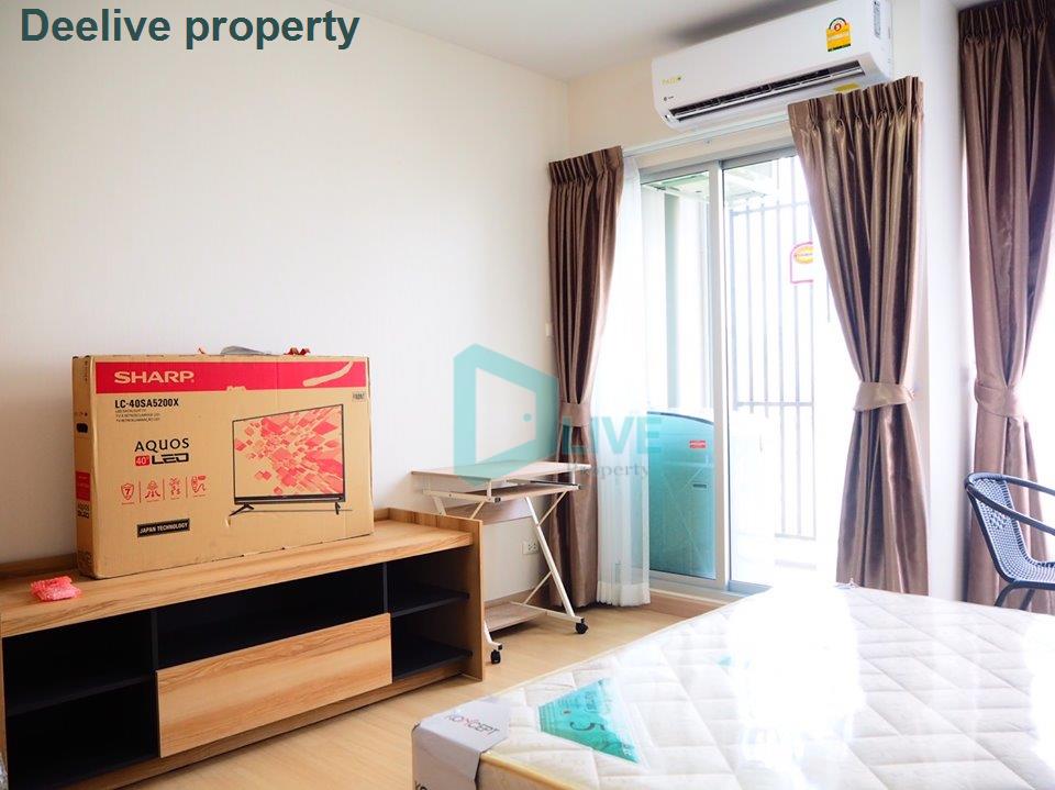 picture DL009624 Condo for rent, Supalai Veranda Rama 9 near  MRT พระราม 9, ready to move in, call urgently 0653619502 LineID @534wlwof - 4/8