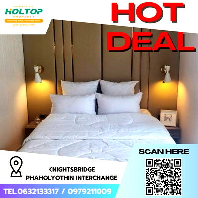 Condos for rent : #Z2018💥200868🔥 Condo for rent at KnightsBridge Phaholyothin Interchange