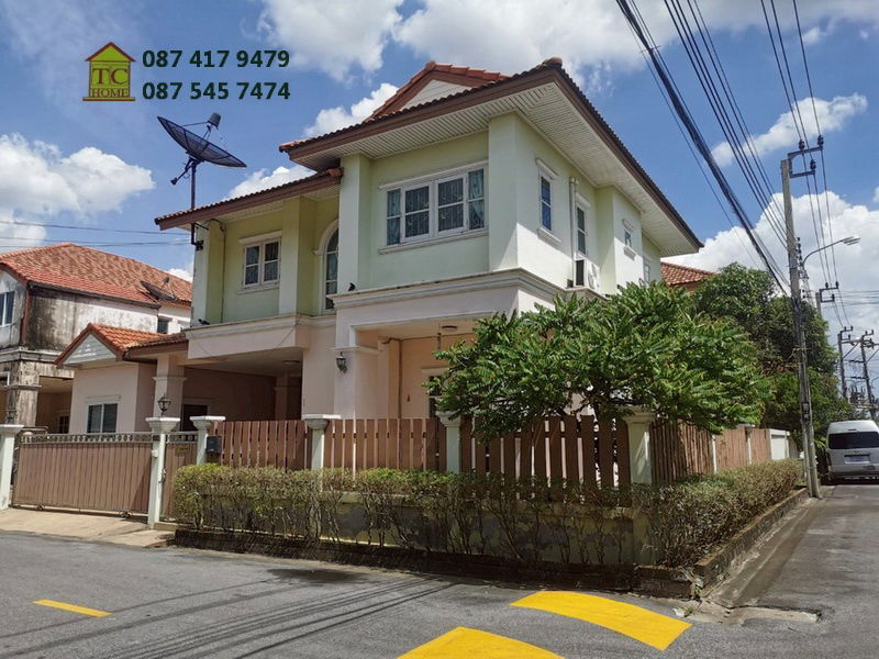 รูป ขายด่วนบ้าน 2 ชั้น หลังหัวมุม 67.5 ตรว. ถ.ศาลาธรรมสพน์ 20 ม.จิตรนารา ลัดออกบรมราชชนนีได้ ใกล้วงแหวนกาญจนาฯ ราคาไม่แพง - รูปที่ 1/31