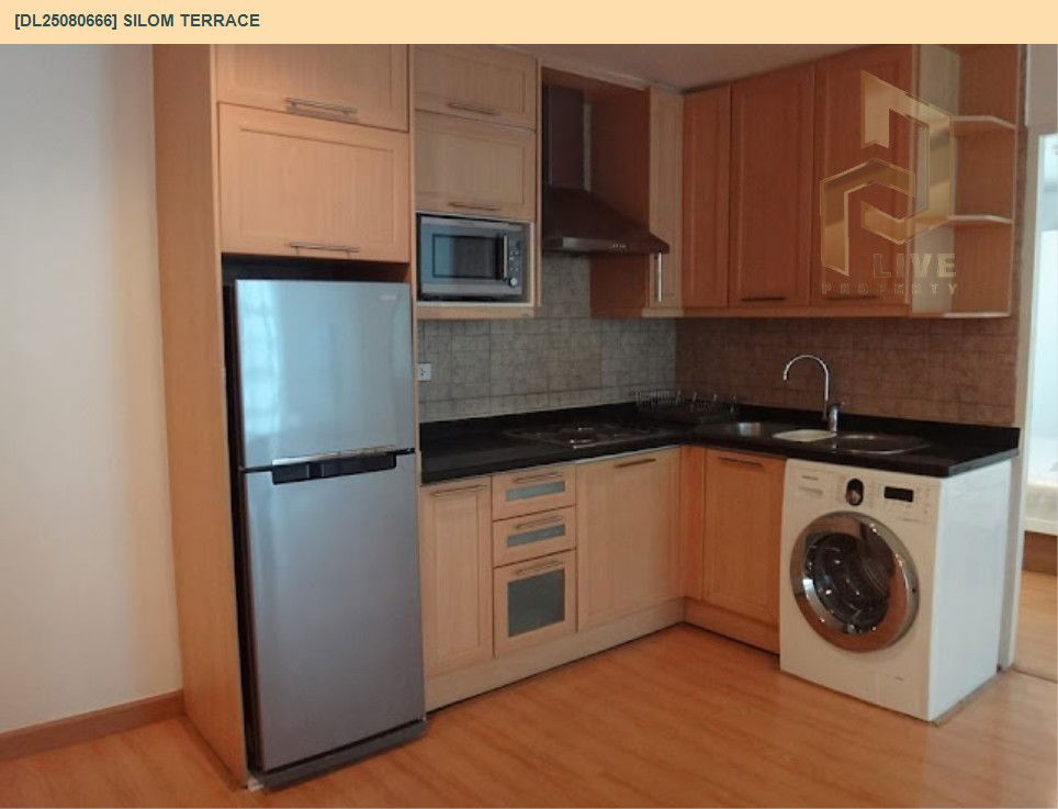 picture DL25080666 Condo for rent, Silom Terrace near BTS Sala Daeng, ready to move in, call urgently 0656133286 LineID @534wlwof - 5/14