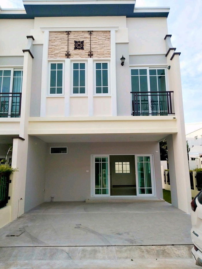 picture Townhouse for rent 🔥 Evercity Srinakarin-Namdaeng 🔥 3 bedrooms, 3 bathrooms, fully furnished and equipped with appliances. - 2/7
