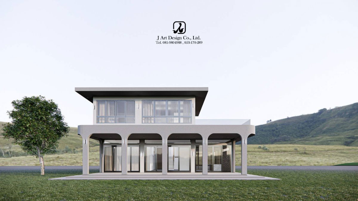 รูป บ้านเชียงราย ออกแบบบ้าน สร้างบ้าน เชียงราย - รูปที่ 5/6