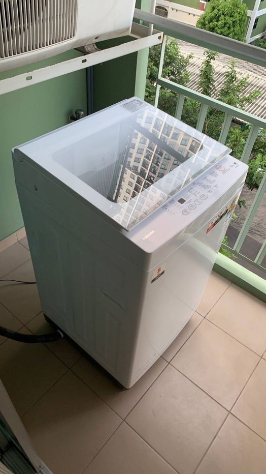 รูป ให้เช่าห้องแต่งพร้อม เฟอร์ครบ ใกล้ ARL และ MRT สถานีหัวหมาก - รูปที่ 6/7