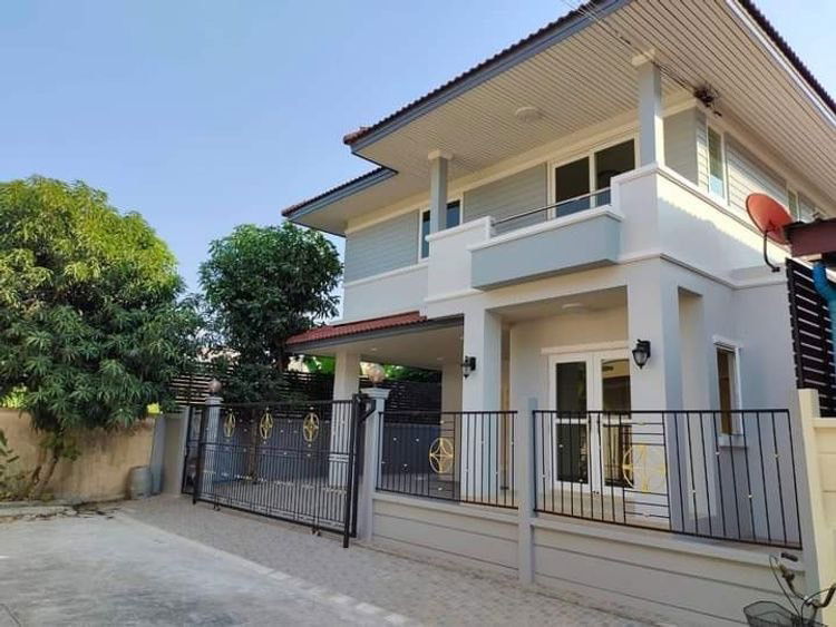 picture House, 2-storey detached house, 4 garden balconies, near Mega Bangna, only 13 minutes, ready to move in, - 12/12