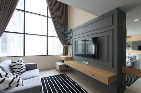🚩Best room!🚩 For rent condo KNIGHTSBRIDGE PRIME SATHORN Building 1, Floor 33,Duplex, Room size 40.00 sqm