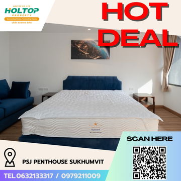 #R5862 🎉 210868 ให้เช่าคอนโด PSJ Penthouse Sukhumvit 