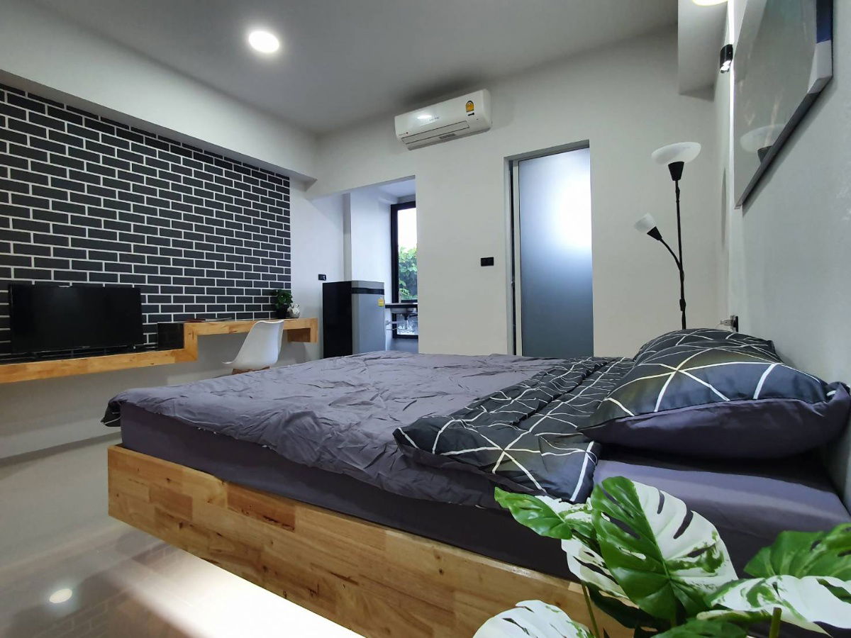 รูป ห้องพักสวยๆ พร้อมอยู่ ย่านปู่เจ้าสำโรง รายเดือน รายวัน - รูปที่ 1/6