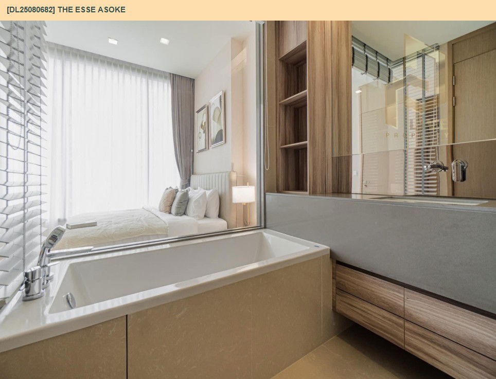 picture DL25080682 Condo for rent, The ESSE Asoke near BTS Asok, ready to move in, call urgently 0656133286 LineID @655ebbvc - 9/15
