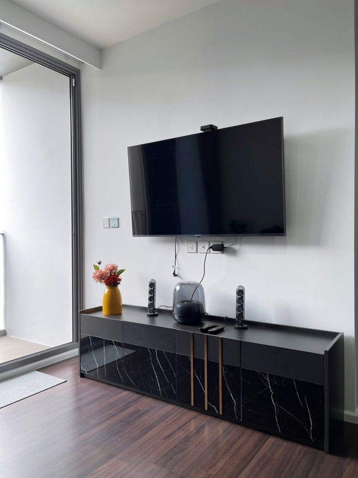 picture TA7728📲LineOA @556ryccg🚄2 Bedroom 51 sqm Floor12A Fully furnished Whizdom Inspire Sukhumvit @True Digital Park - 3/15