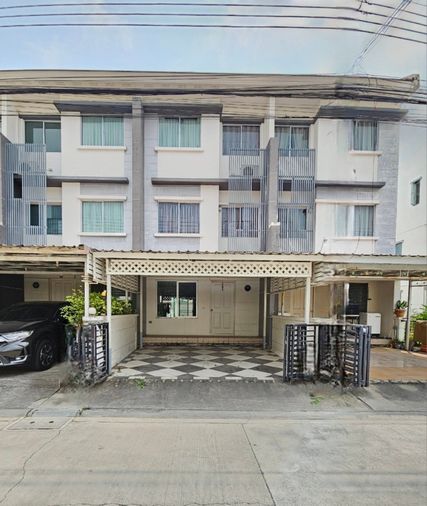 WS Townhome for rent, project on main road, Town Plus Theparak, 157 sq m, 27 sq wa