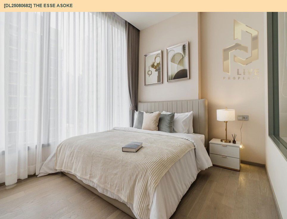 picture DL25080682 Condo for rent, The ESSE Asoke near BTS Asok, ready to move in, call urgently 0656133286 LineID @655ebbvc - 3/15