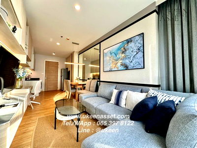 Condos for rent Si Racha Chonburi : UK01-373 For rent (The Sea Sriracha) 2 bedrooms | Rent 25,000 baht/month Luxury condo, panoramic sea view.