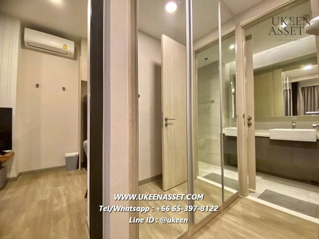 picture UK01-375 For rent KEEN CENTRE SRIRACHA, in the heart of the city : 1 bed, 35 sq m., 16,000 baht/month, free! Cleaning service twice a week. - 7/9