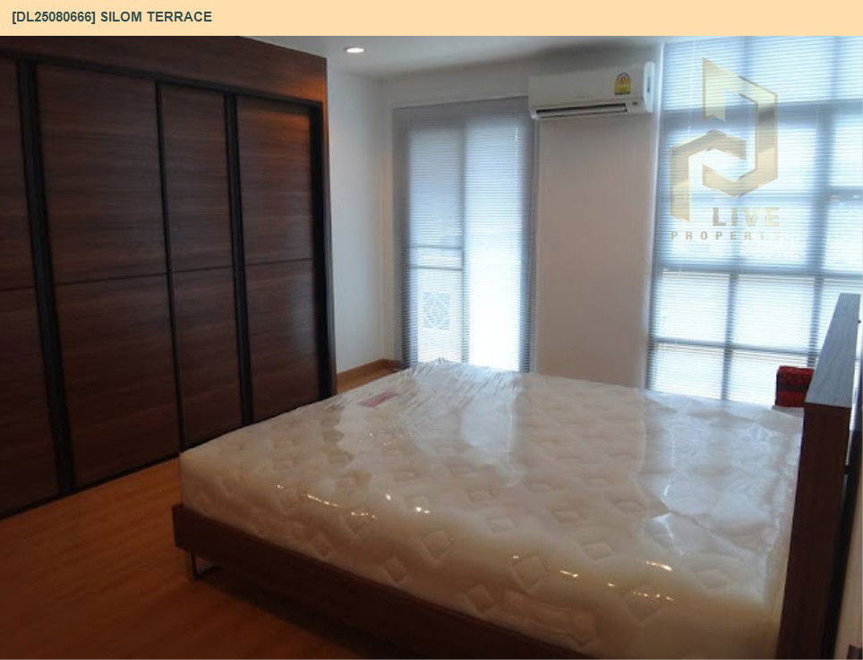picture DL25080666 Condo for rent, Silom Terrace near BTS Sala Daeng, ready to move in, call urgently 0656133286 LineID @534wlwof - 8/14