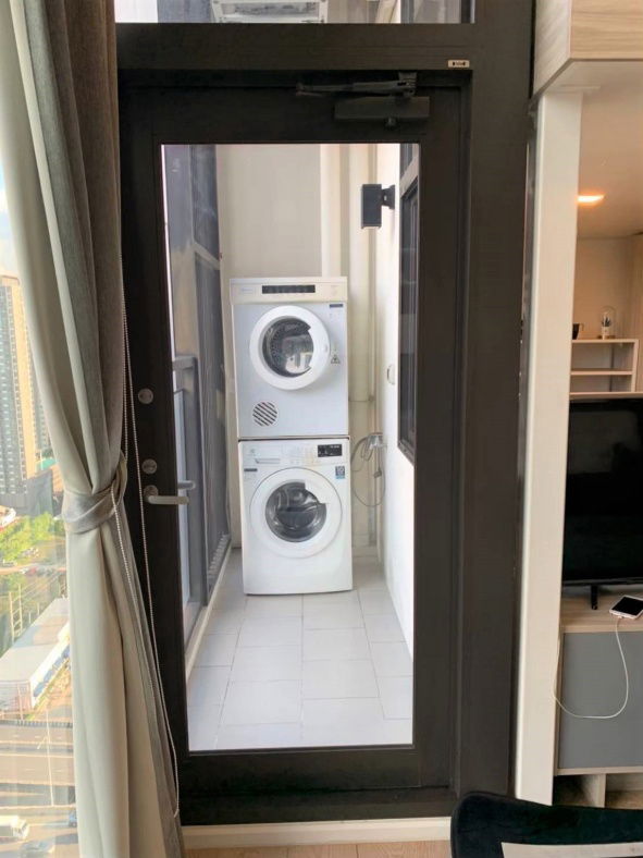 รูป Chewathai Residence Asoke แบบ Duplex เฟอร์ฯเครื่องใช้ไฟฟ้าครบ นัดชมด่วนโทร 063-384-4228 - รูปที่ 9/11