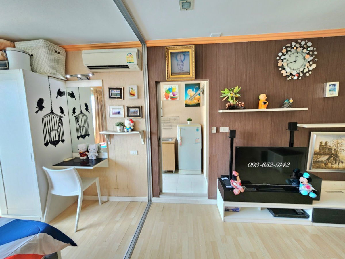 รูป 🍒🍒🍒ให้เช่าคอนโด D Condo จรัญ-บางขุนนนท์ (( 33 ตรม / 6999 ต่อเดือน / ติดวอลเปเปอร์ /ห้องสวยมาก / ถูกสุดในโครงการ )) ใกล้ MRT บางขุนนนท์ - รูปที่ 8/14
