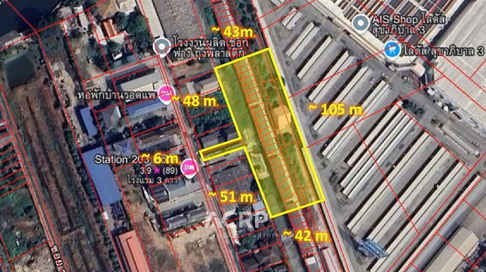 ขายที่ดิน 2 ไร่ รามคำแหง ใกล้ MRT เคหะรามคำแหง รหัส 00159996